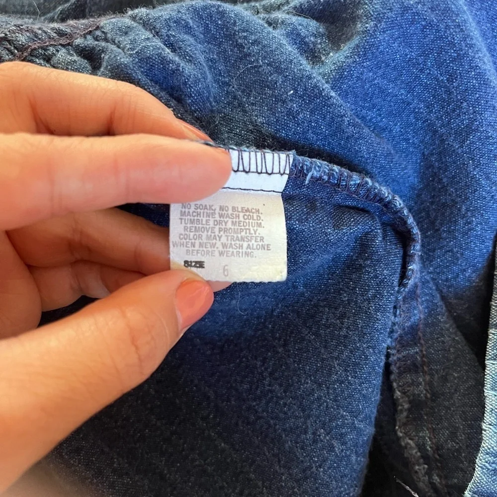 Vintage OshKosh B'gosh Denim with Colorful Patches